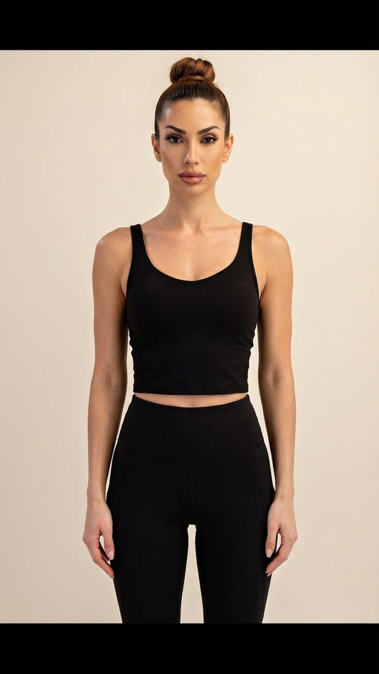 Midnight Sculpt Top